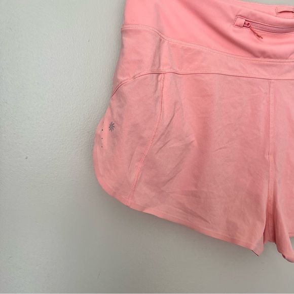 Athleta Women’s Pink High Rise Run With It Shorts Size XL - Picture 5 of 6